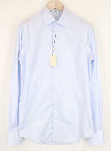 Suitsupply ~S Extra Slim Striped Blue Pure Cotton 