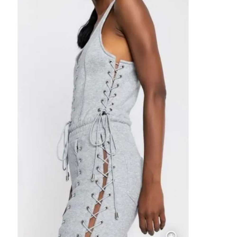 Akira lace up jumpsuit - image 2