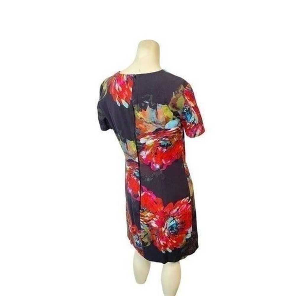 Trina Turk Natasha Flower Print Watercolor Dress 4 - image 4