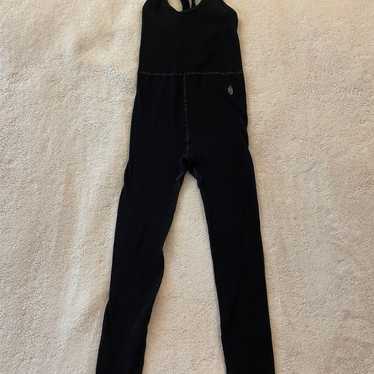 black free people movement high fidelity jumpsuit!