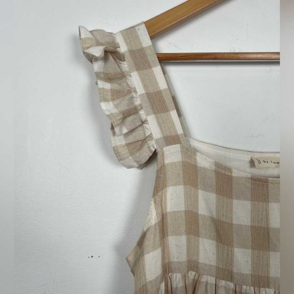 By Together Gingham Me More Dress Cream Neutral R… - image 4