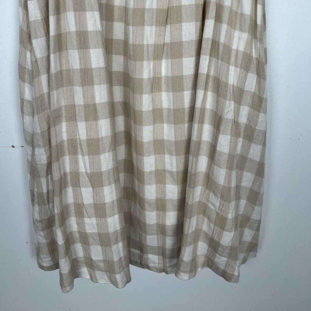 By Together Gingham Me More Dress Cream Neutral R… - image 8