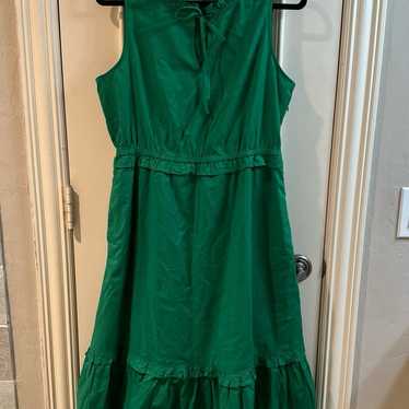 GORGEOUS KELLY GREEN J CREW DRESS