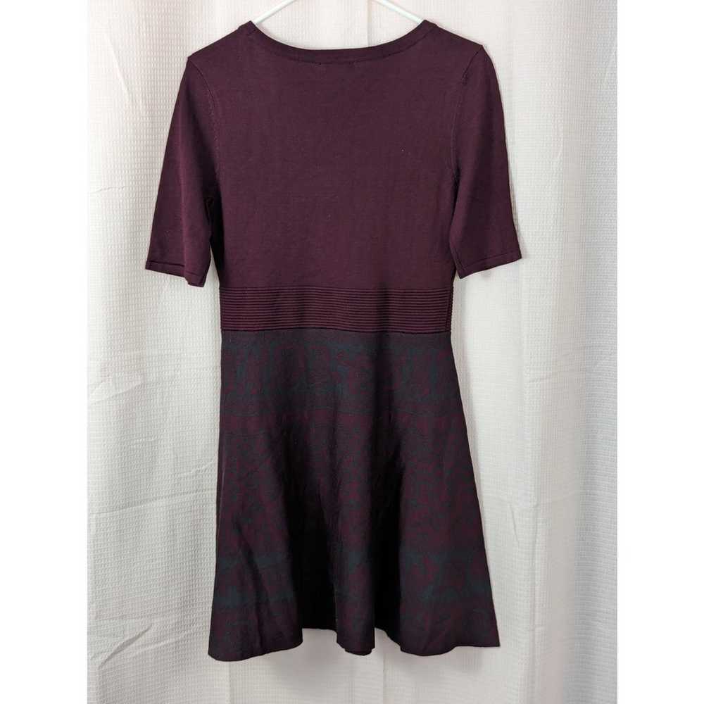 NWOT! NINA LEONARD! BURGUNDY MERLOT W/GRAY SWEATE… - image 8