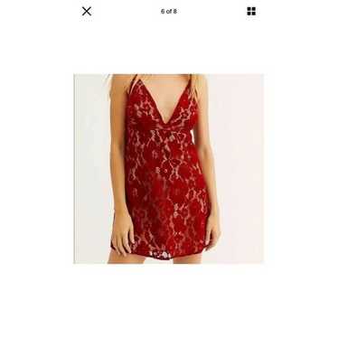 NWOT dress size 10 red free people Dange - image 1