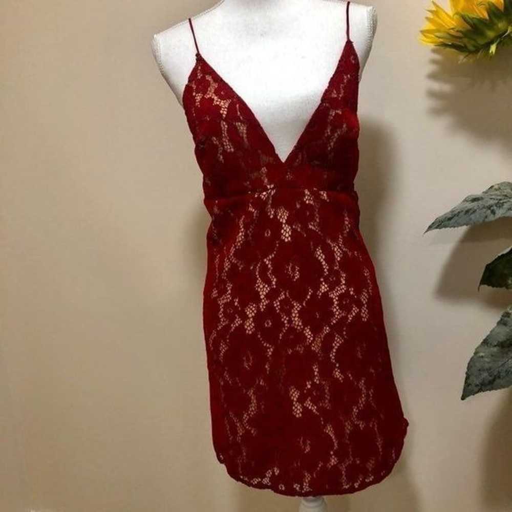 NWOT dress size 10 red free people Dange - image 6