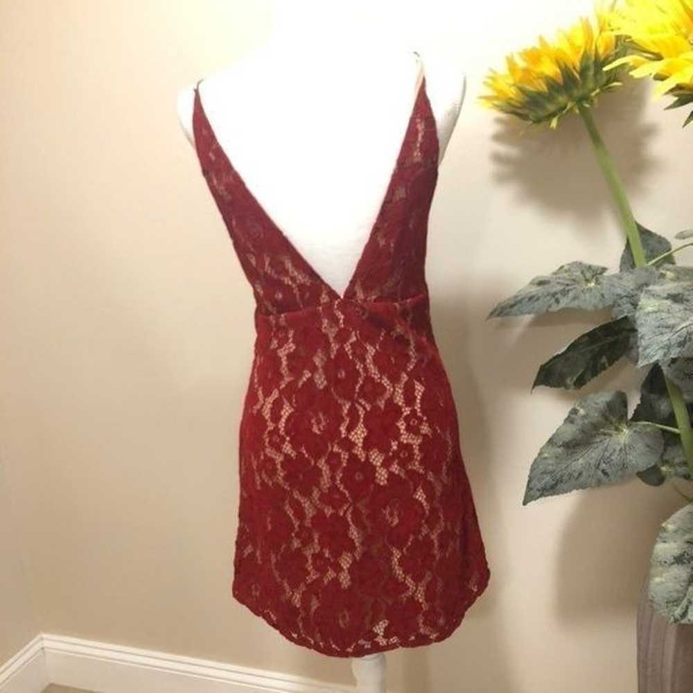 NWOT dress size 10 red free people Dange - image 7