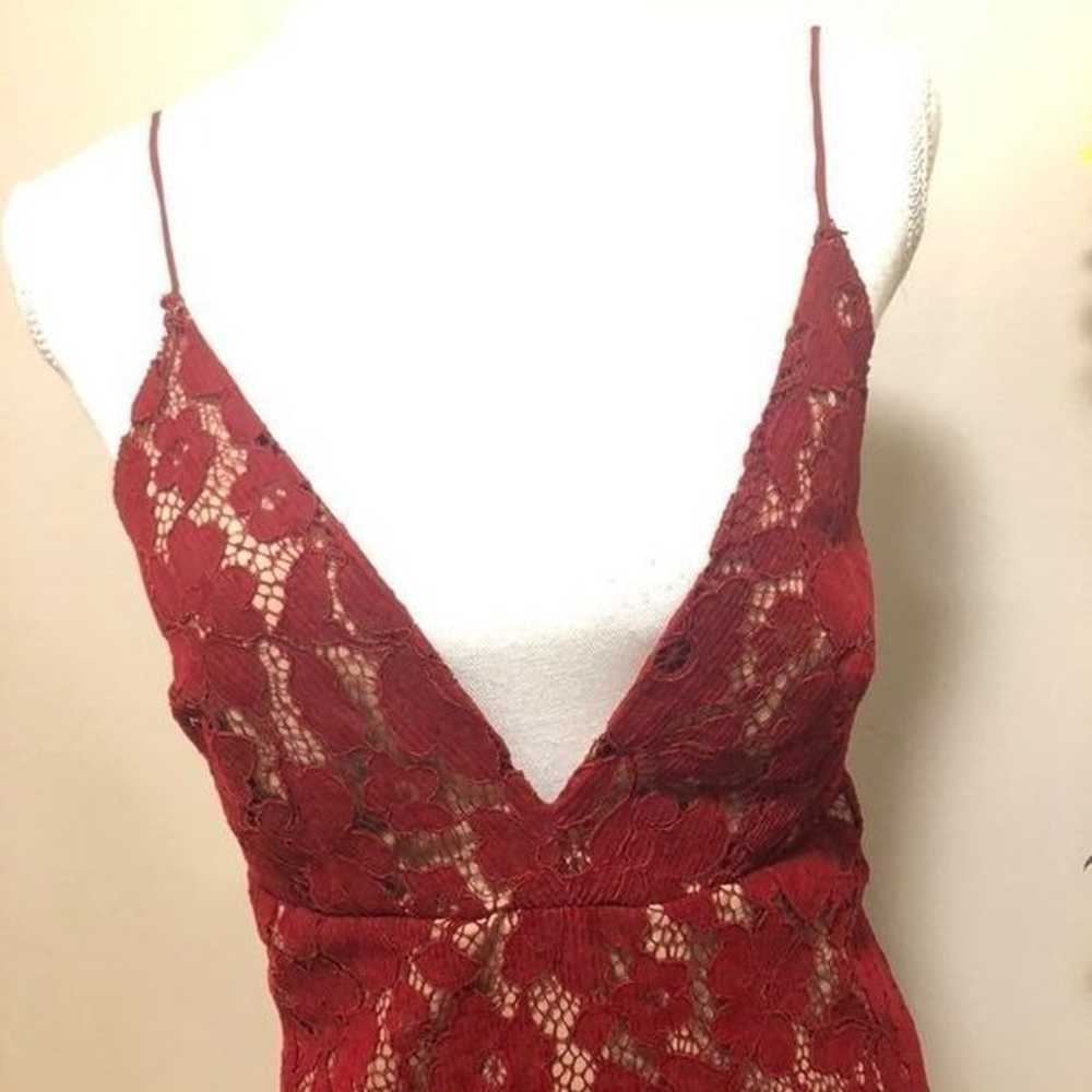 NWOT dress size 10 red free people Dange - image 9