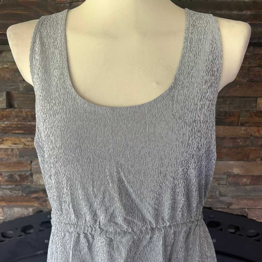 Athleta Silver Echo Tank Midi Dress Medium - image 5