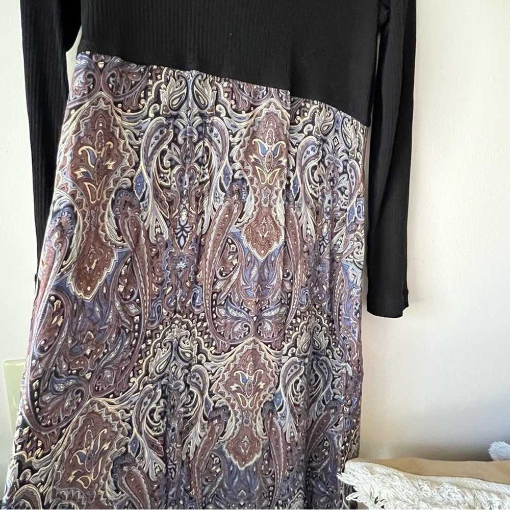 VINTAGE STUDIO 90s Y2K vintage midi dress SIZE me… - image 3