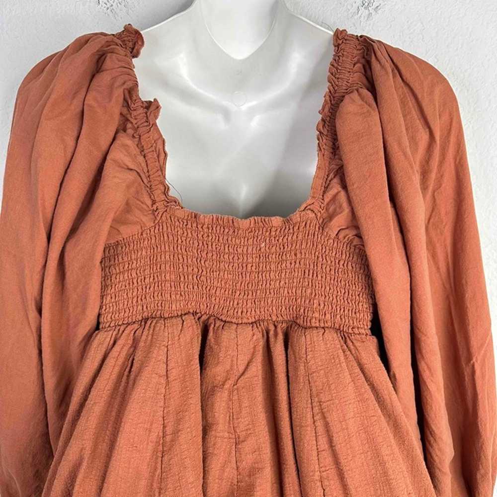 Chelsea & Violet Dress Womens Medium Rust Brown S… - image 4