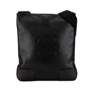 Black LOEWE Anagram Leather Crossbody