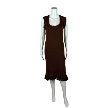 House of Harlow 1960 Dress Women's Medium Brown Sw