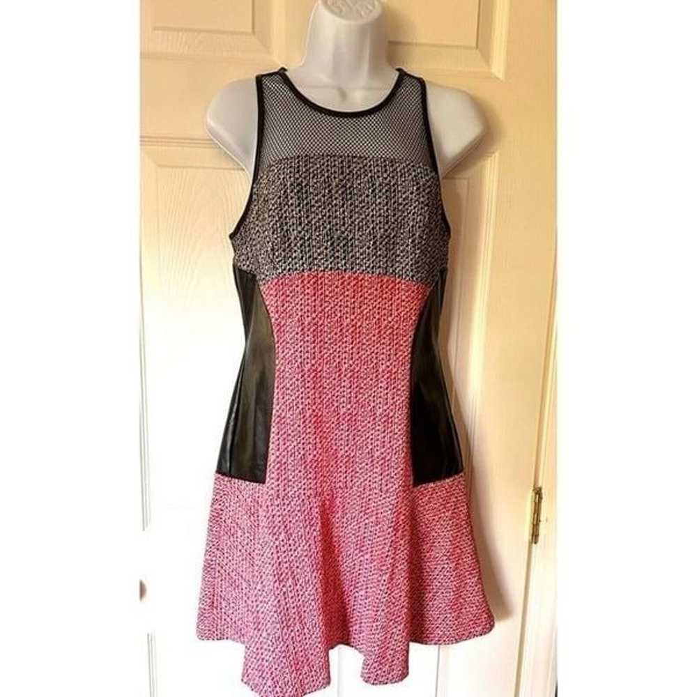 Sachin & Babi Short Dress Sleeveless Red Black Tw… - image 11