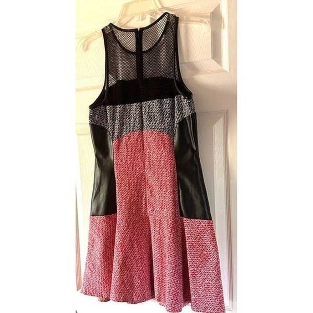 Sachin & Babi Short Dress Sleeveless Red Black Tw… - image 12