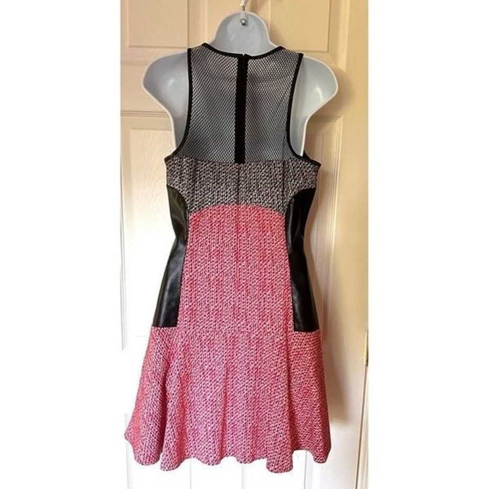 Sachin & Babi Short Dress Sleeveless Red Black Tw… - image 2