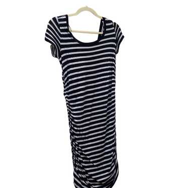 Splendid black and white striped dress M - image 1