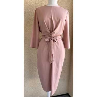 ASOS Women's size 12 pink belted dress classic Wo… - image 1