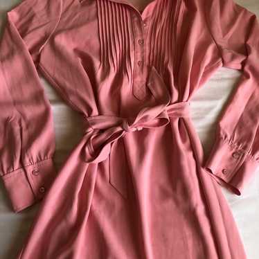 Trina Turk Pink Belted Dress