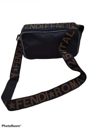 Fendi FENDI ROMA 1925 ITALY NYLON SLING BAG