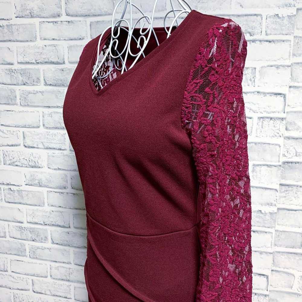 ● Daisy Store Long Sleeve Lace One Piece Dress Bo… - image 7