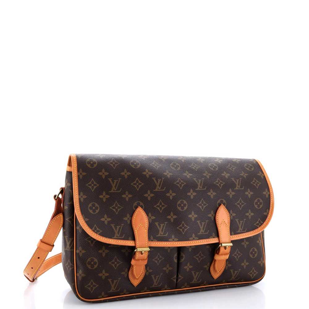 Louis Vuitton Sac Gibeciere Messenger Bag Monogra… - image 2