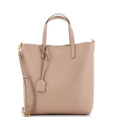 Saint Laurent Shopper Tote Leather Toy