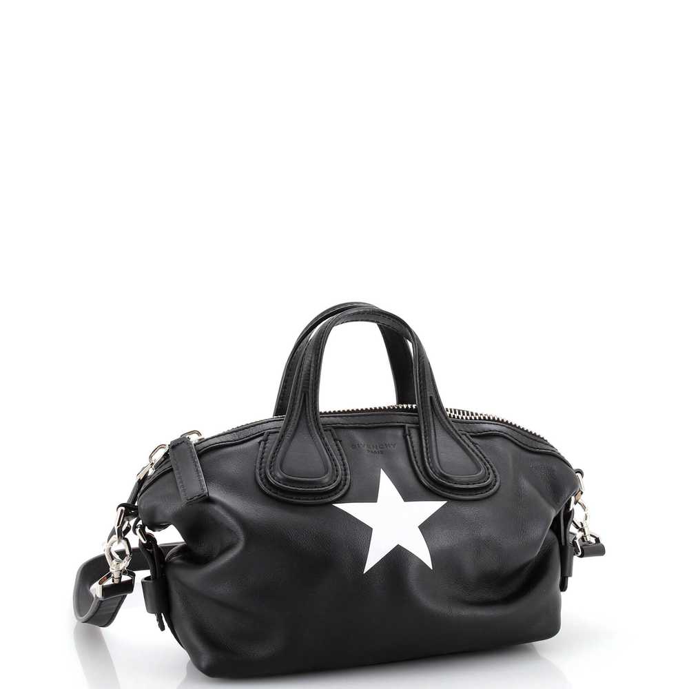 GIVENCHY Nightingale Satchel Printed Leather Mini - image 2