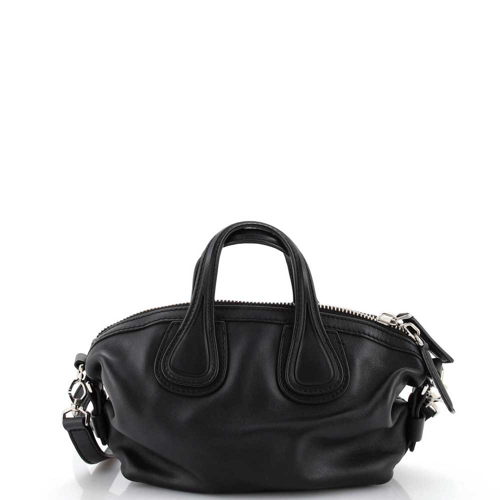 GIVENCHY Nightingale Satchel Printed Leather Mini - image 3