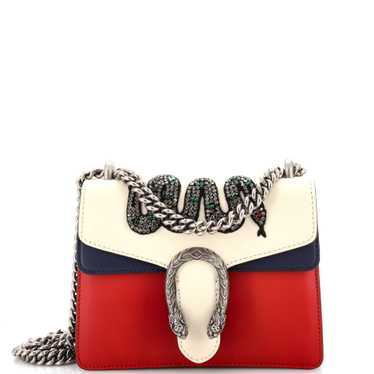 GUCCI Dionysus Bag Embellished Leather Mini