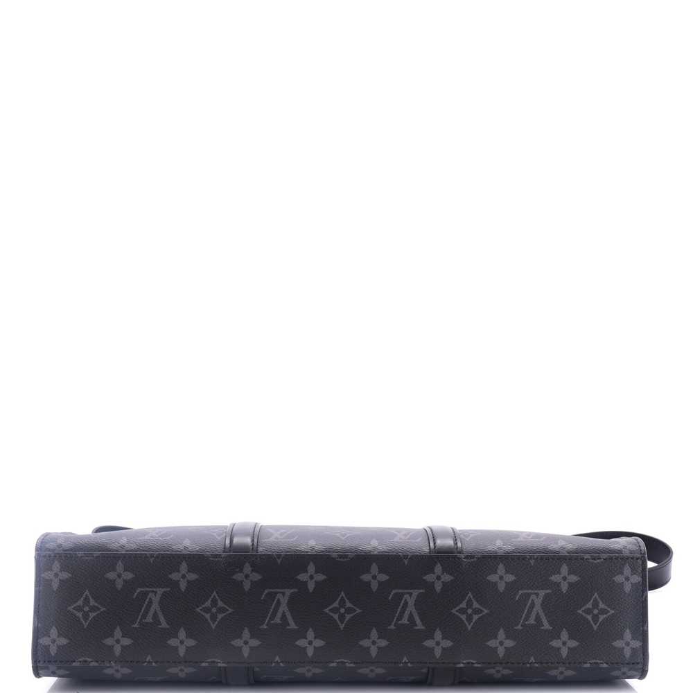 Louis Vuitton Sac Plat Zipper Tote Monogram Eclip… - image 7