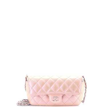 CHANEL Classic Sunglasses Case with Chain Quilted… - image 1