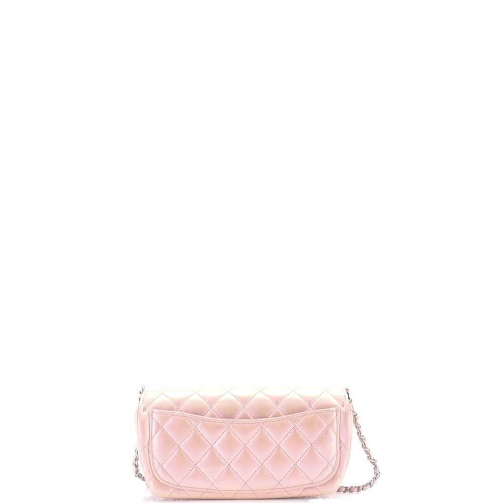 CHANEL Classic Sunglasses Case with Chain Quilted… - image 3