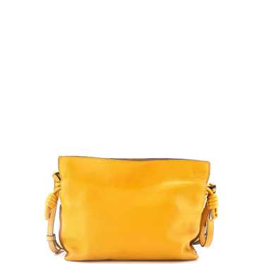 LOEWE Flamenco Knot Clutch Leather Mini