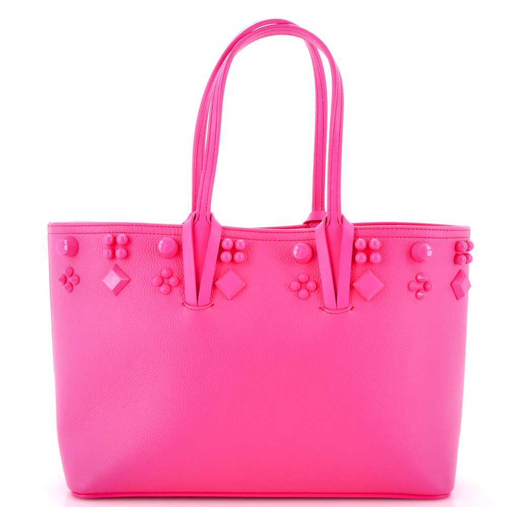 Christian Louboutin Cabata Empire Tote Studded Le… - image 1