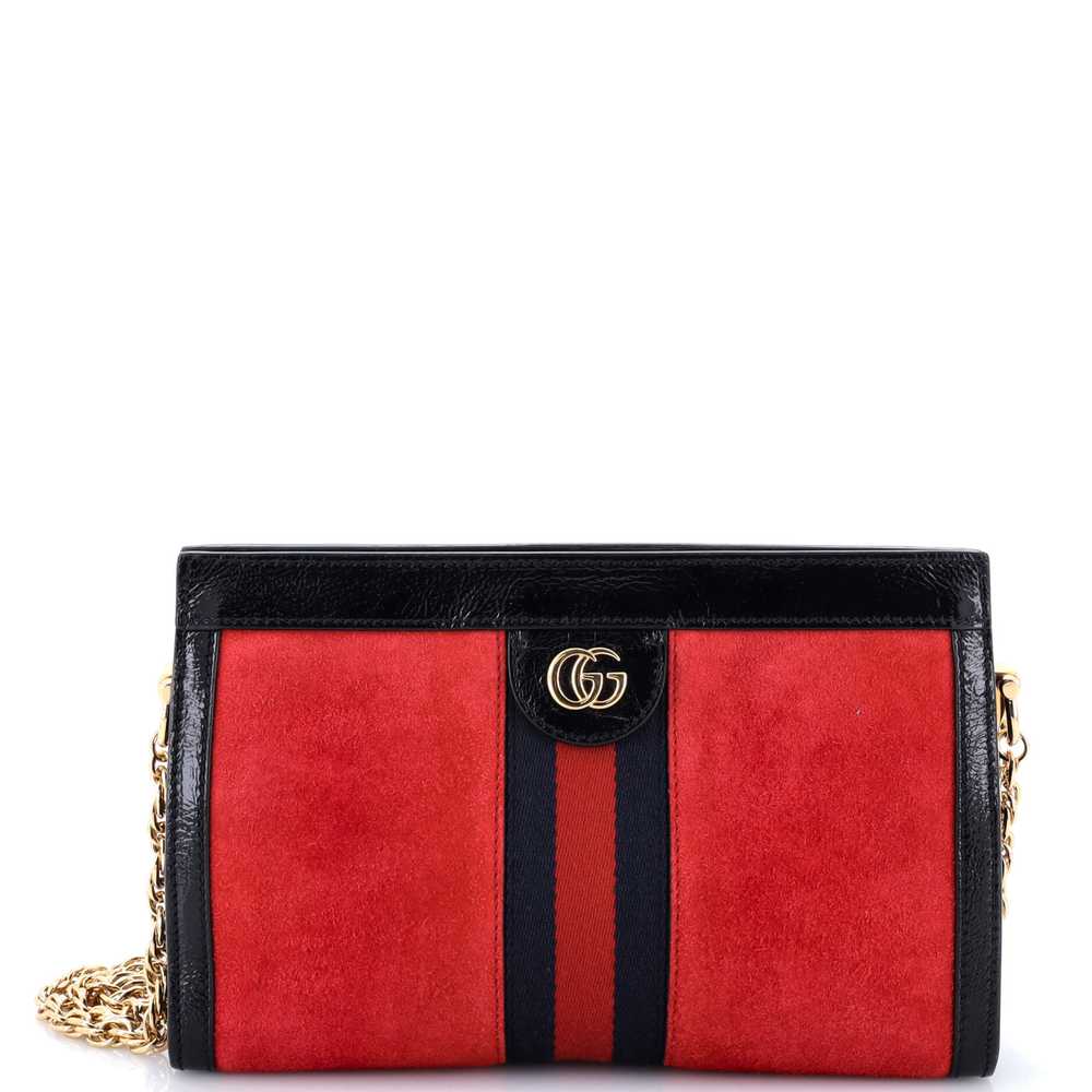 GUCCI Ophidia Chain Shoulder Bag Suede Small - image 1