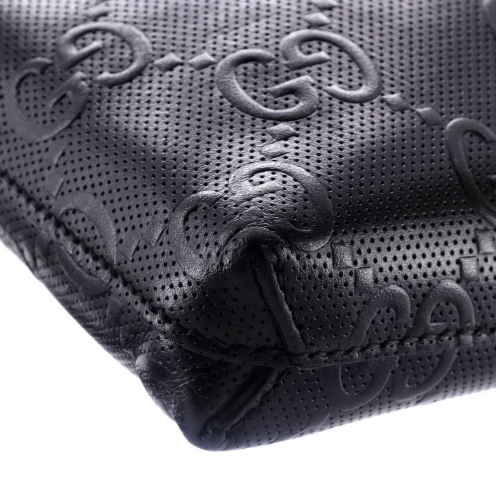 GUCCI Convertible Messenger Bag GG Embossed Perfo… - image 6