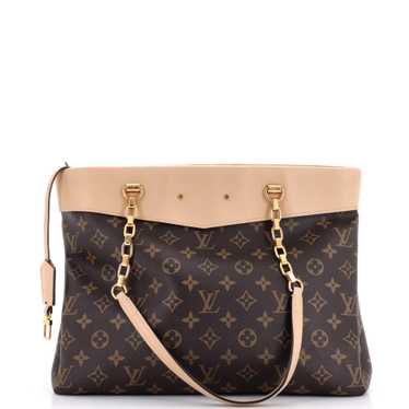 Louis Vuitton Pallas Shopper Monogram Canvas and C