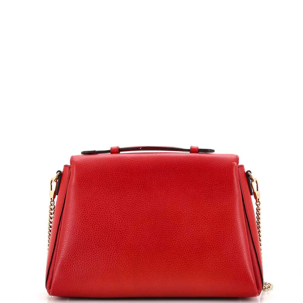 GUCCI Interlocking Top Handle Bag (Outlet) Leathe… - image 3