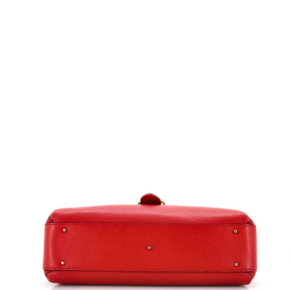 GUCCI Interlocking Top Handle Bag (Outlet) Leathe… - image 4