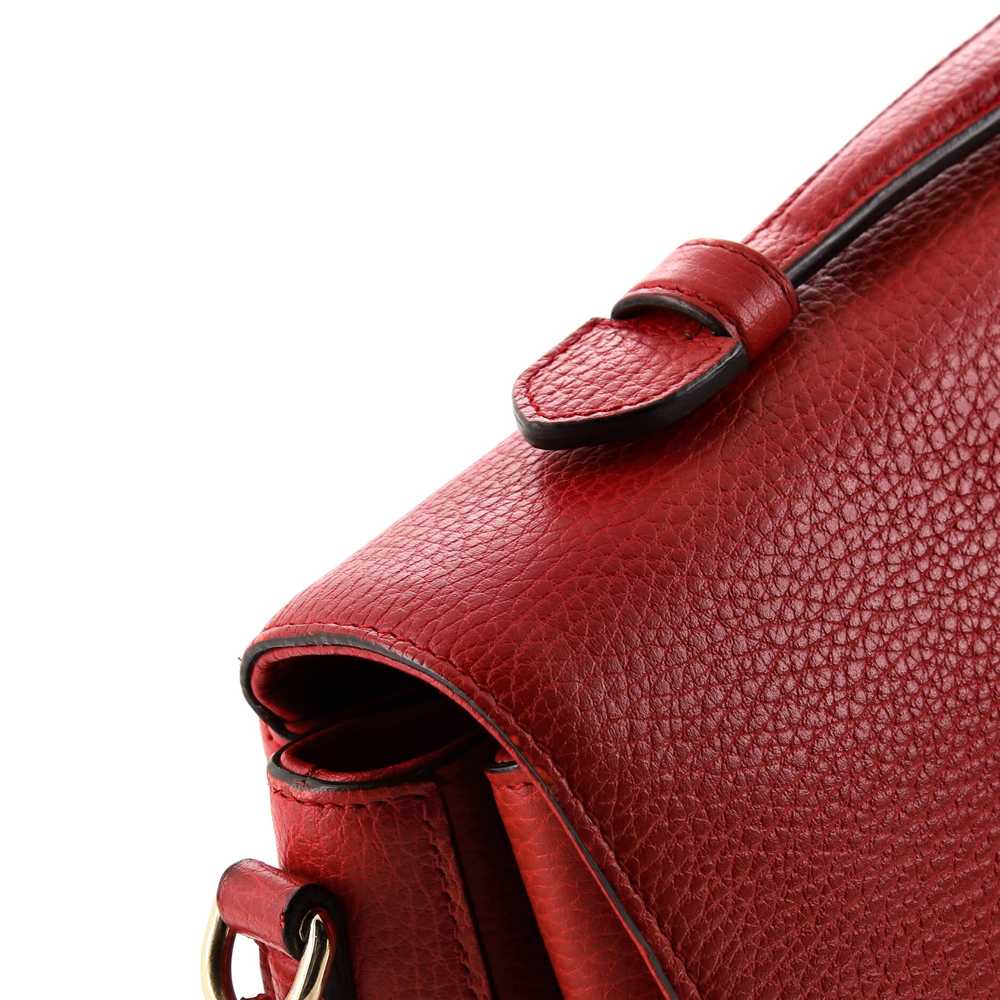 GUCCI Interlocking Top Handle Bag (Outlet) Leathe… - image 7