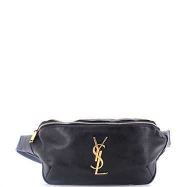 Saint Laurent Classic Monogram Belt Bag Leather