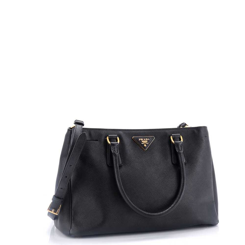 PRADA Double Zip Lux Tote Saffiano Leather Medium - image 2