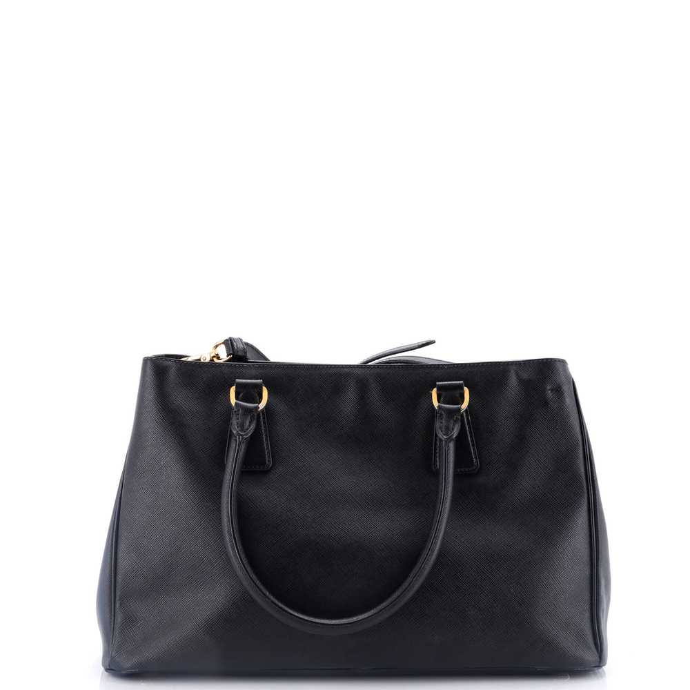 PRADA Double Zip Lux Tote Saffiano Leather Medium - image 3