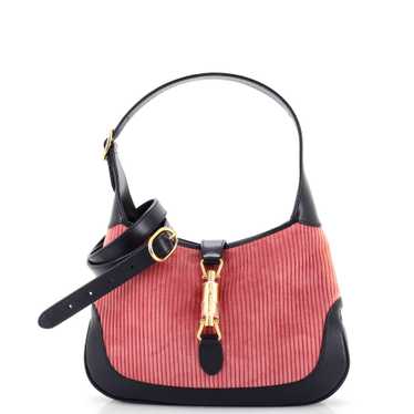 GUCCI Jackie 1961 Hobo Corduroy with Leather Small - image 1