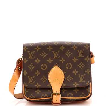 Louis Vuitton Cartouchiere Handbag Monogram Canvas