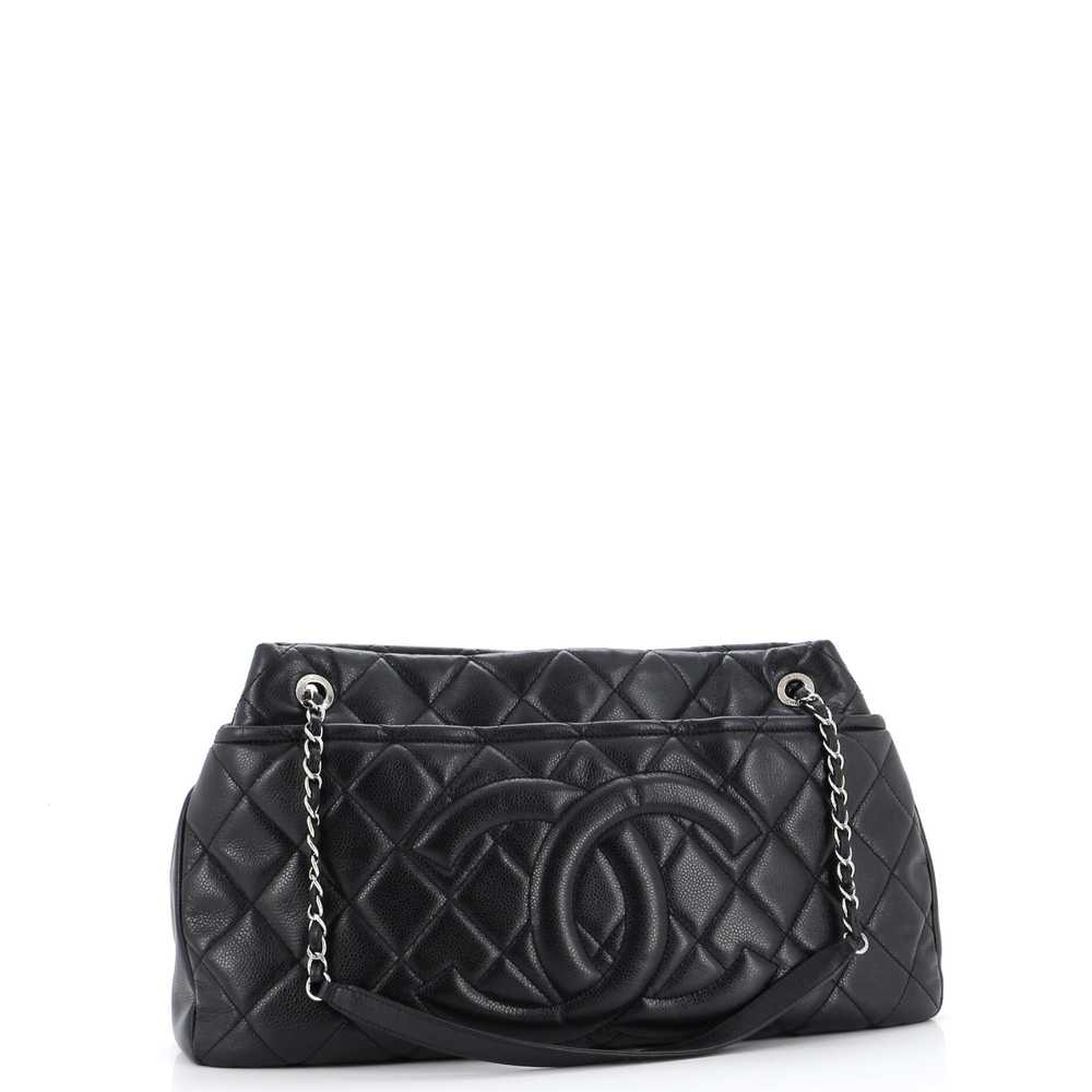 CHANEL Timeless CC Soft Tote Quilted Caviar Large - image 3