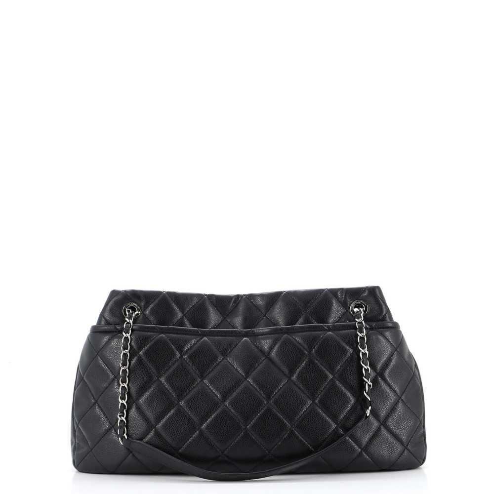 CHANEL Timeless CC Soft Tote Quilted Caviar Large - image 4