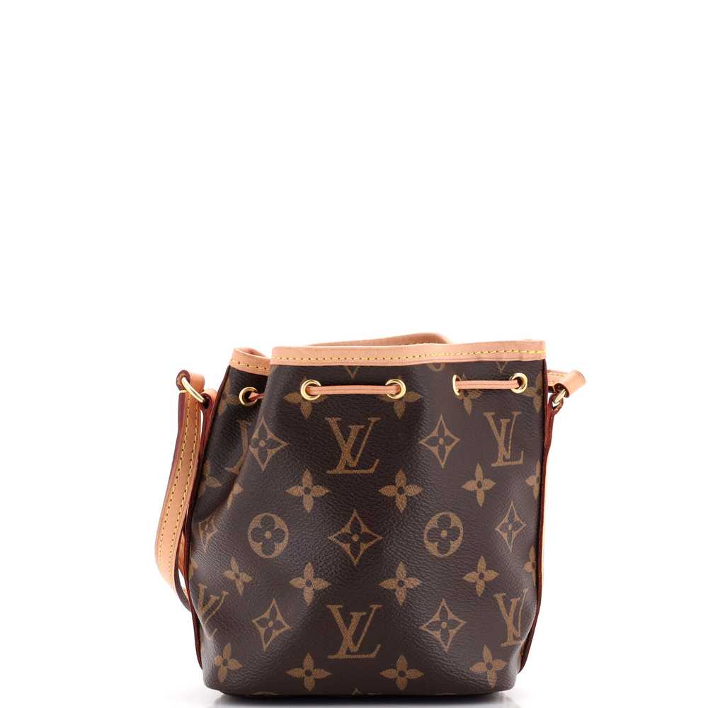 Louis Vuitton Noe Handbag Monogram Canvas Nano - image 3