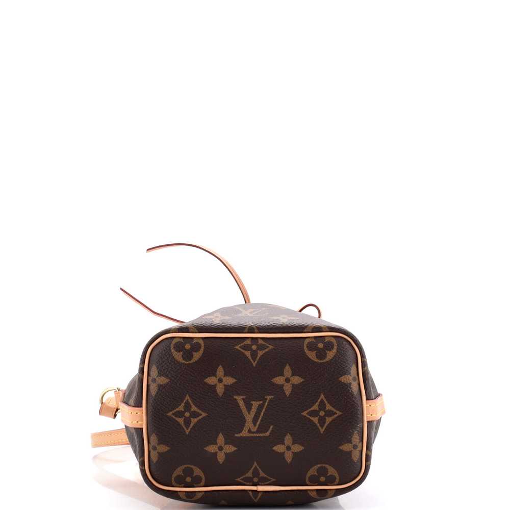 Louis Vuitton Noe Handbag Monogram Canvas Nano - image 4